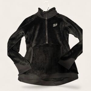 Mountain Hardwear fleece black womens size medium